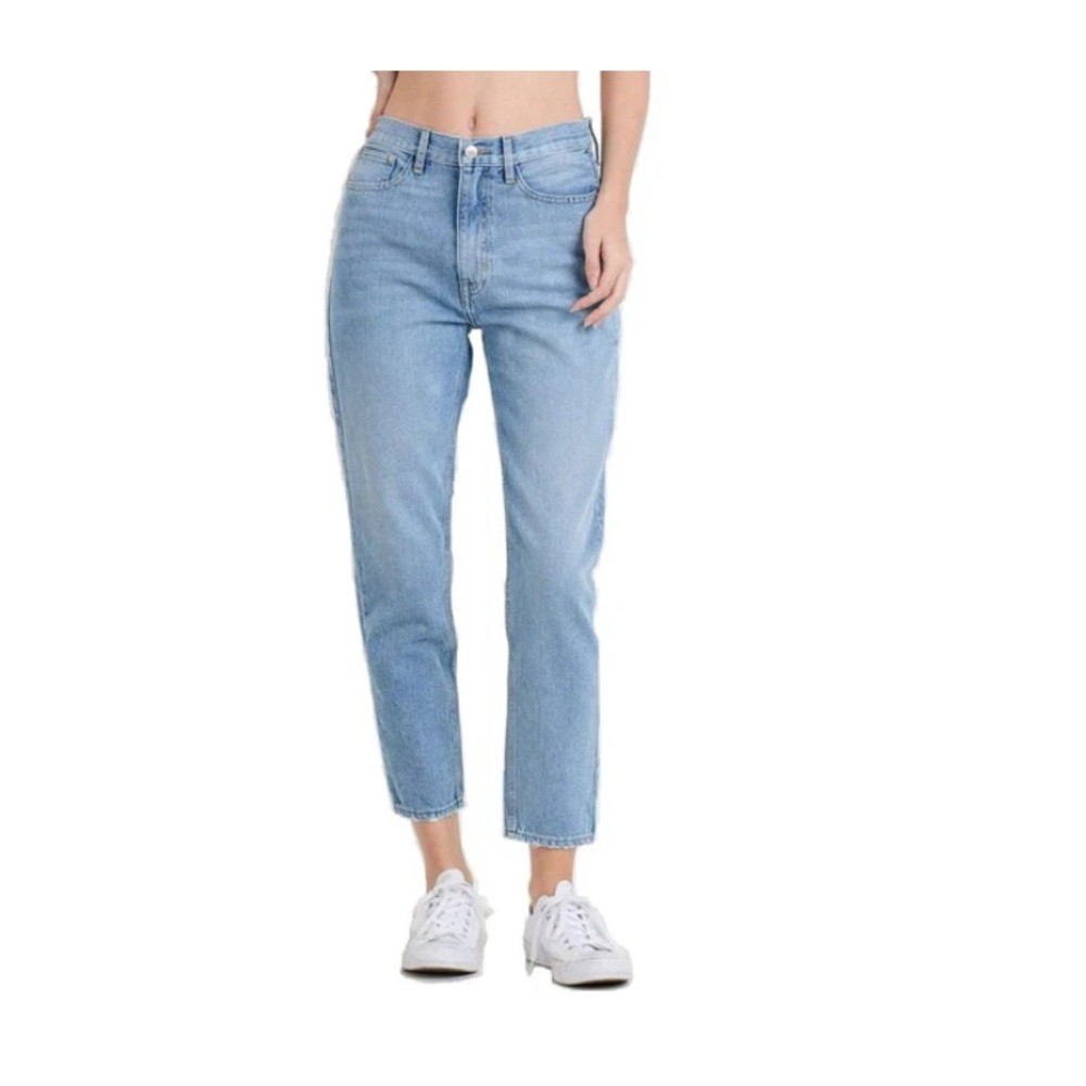 Just Black mom jeans 31 light wash